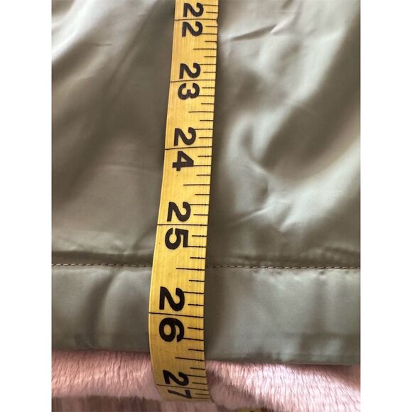 Free Country Women's Windbreaker Jacket 2XL Green Faux Fur Lined Hooded - Picture 13 of 13